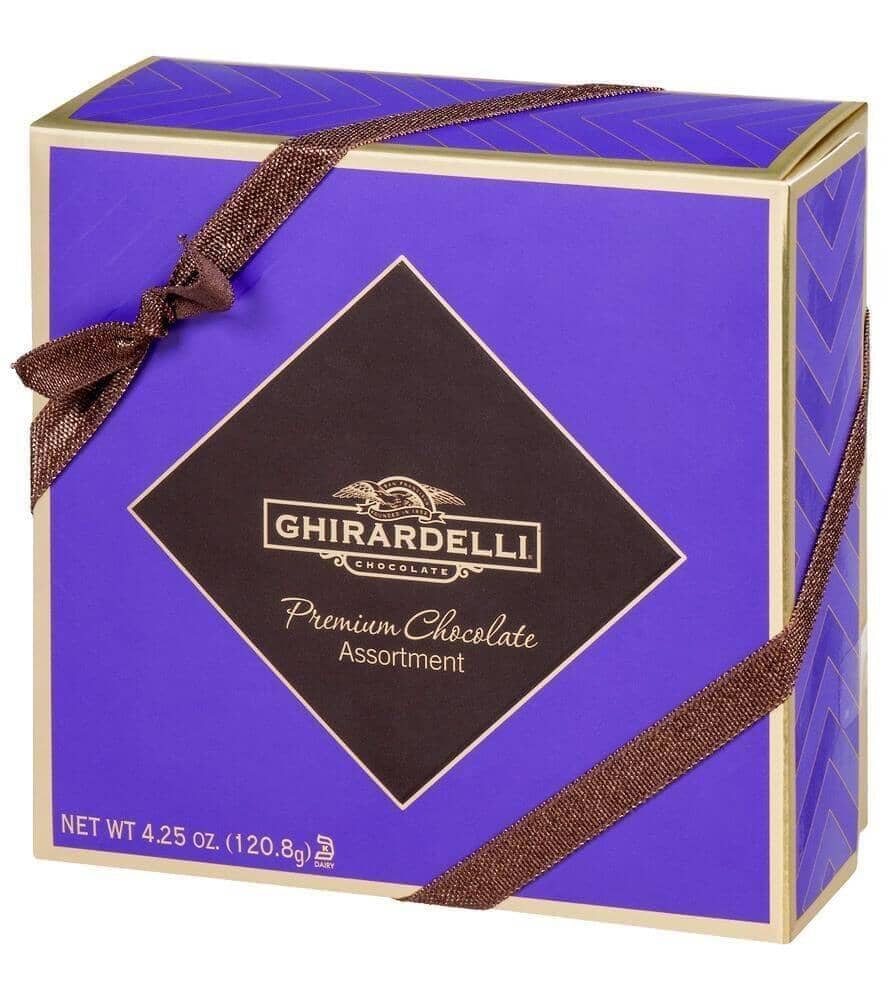 Ghirardelli Premium Chocolate Assortment, the gift everyone will love this Christmas! Premium chocolate squares in a gift box.
